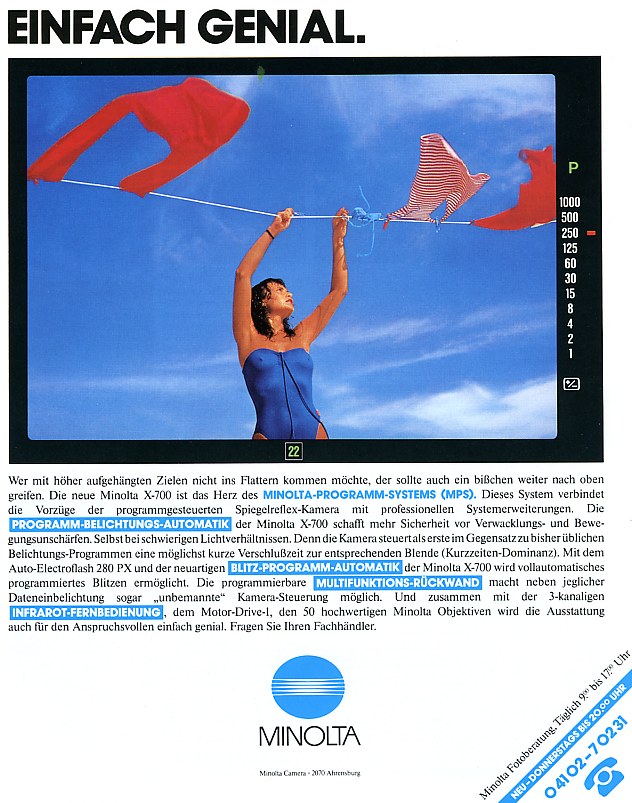 Minolta X-700