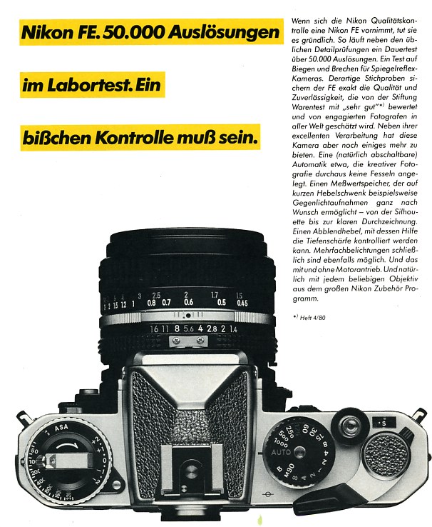 Nikon FE