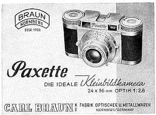 Braun Paxette I