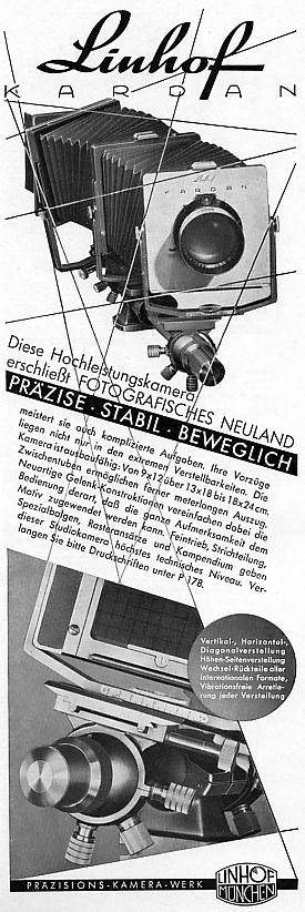 Linhof Kardan 13x18