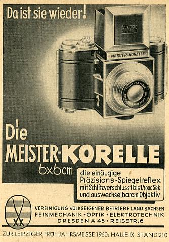 WEFO Meister Korelle