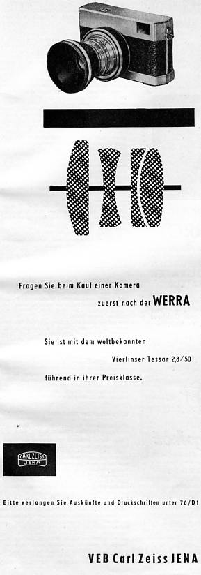 Carl Zeiss Jena Werra 1b