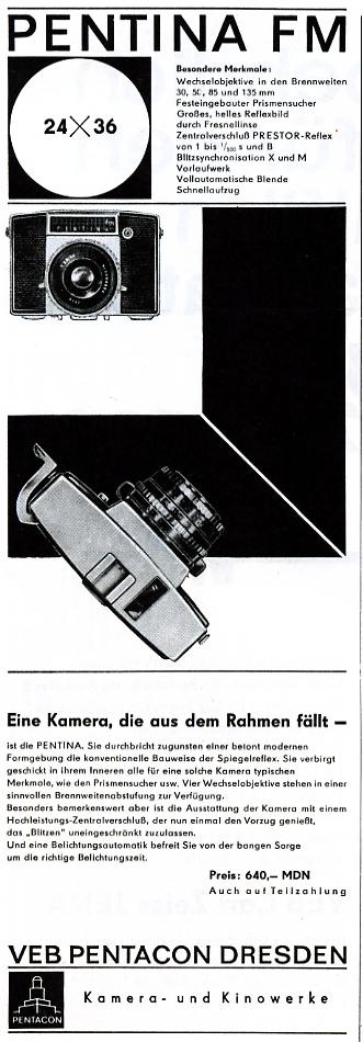 Pentacon Pentina fm