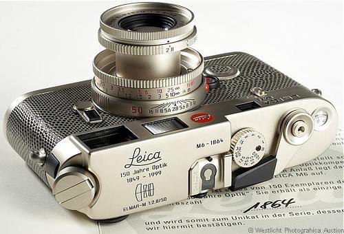 Leica M6 Platin 150 Jahre Optik