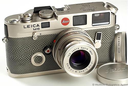 Leica M6 Platin 150 Jahre Optik