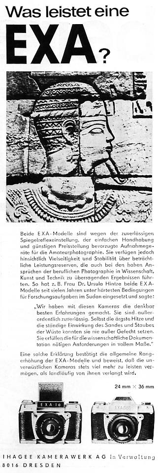 Ihagee Exa Ia. Typ 2