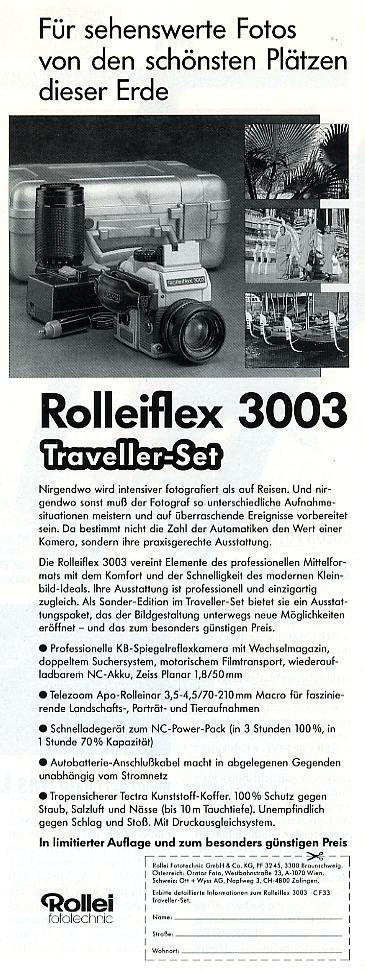 Rollei 3003 Traveller Set