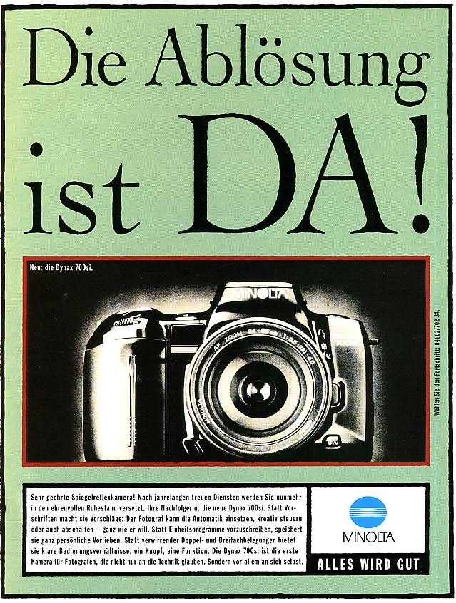 Minolta Dynax 700si