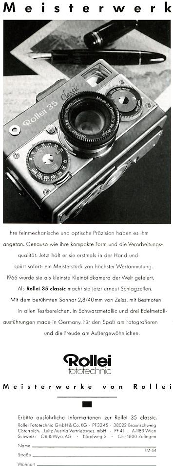 Rollei 35 Classic