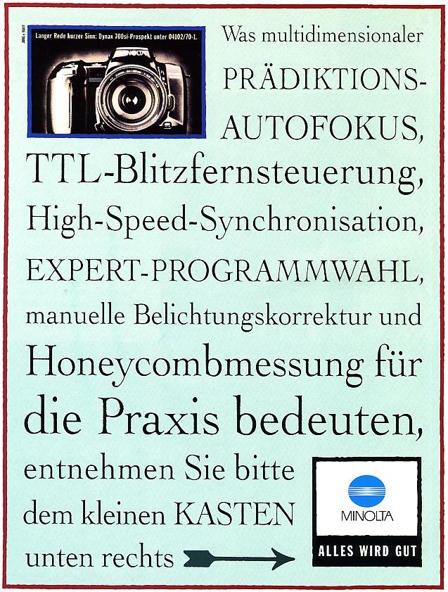 Minolta Dynax 700si
