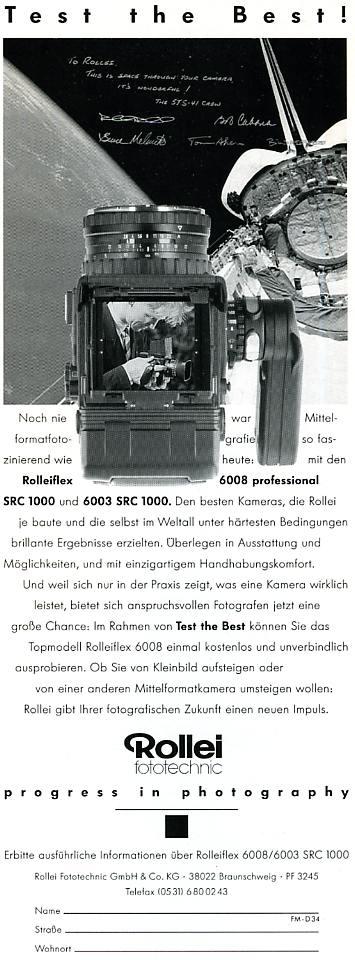 Rollei 6008 SRC 1000