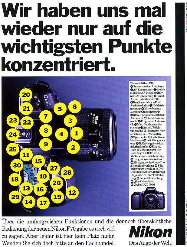 Nikon F70