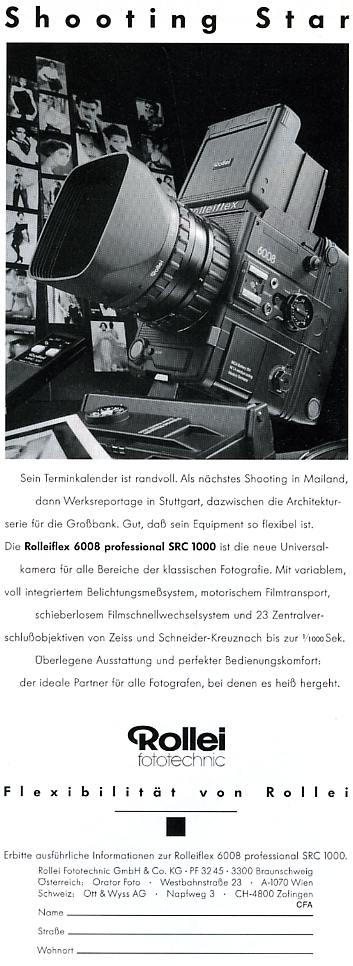Rollei 6008 SRC 1000