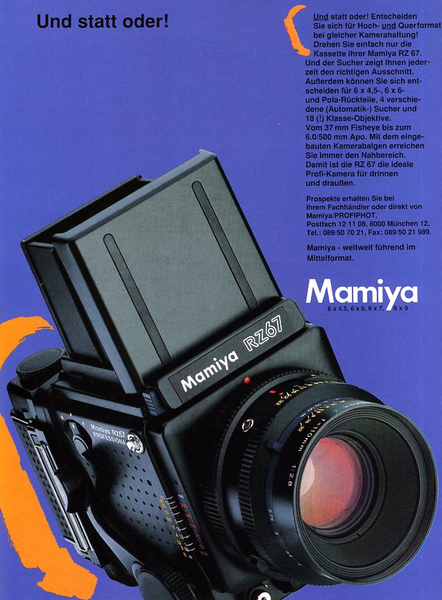 Mamiya RZ 67