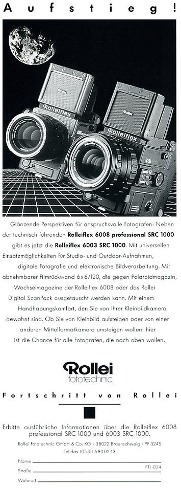 Rollei 6003 SRC 1000
