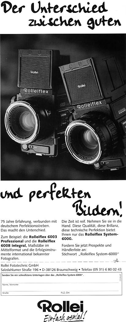 Rollei 6003 Professional
