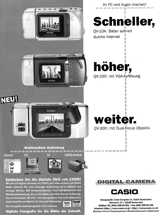 Casio Digital QV-100