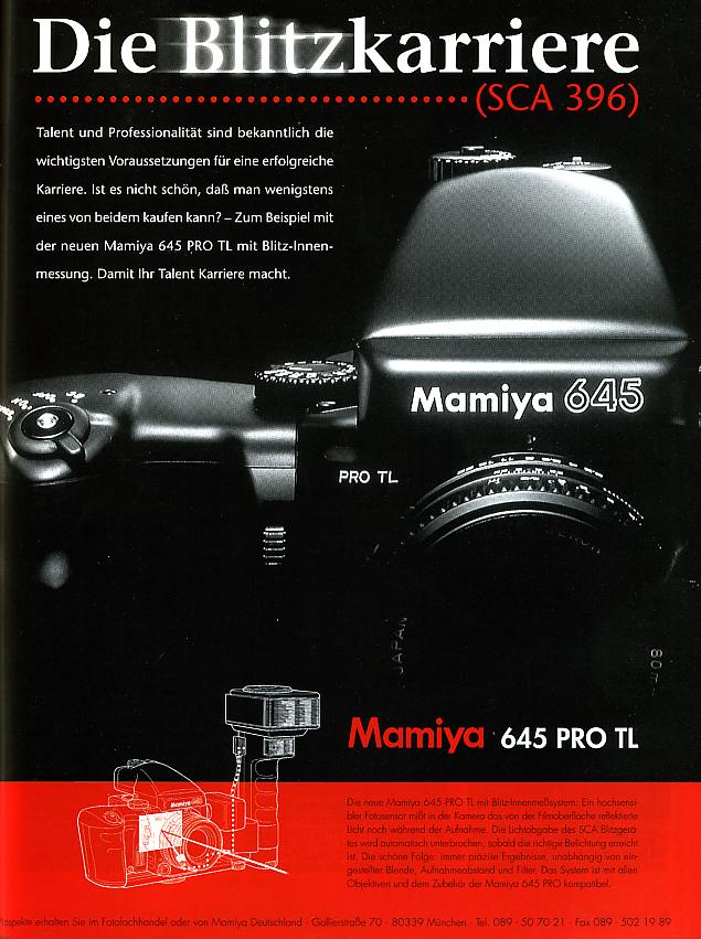 Mamiya 645 Pro TL