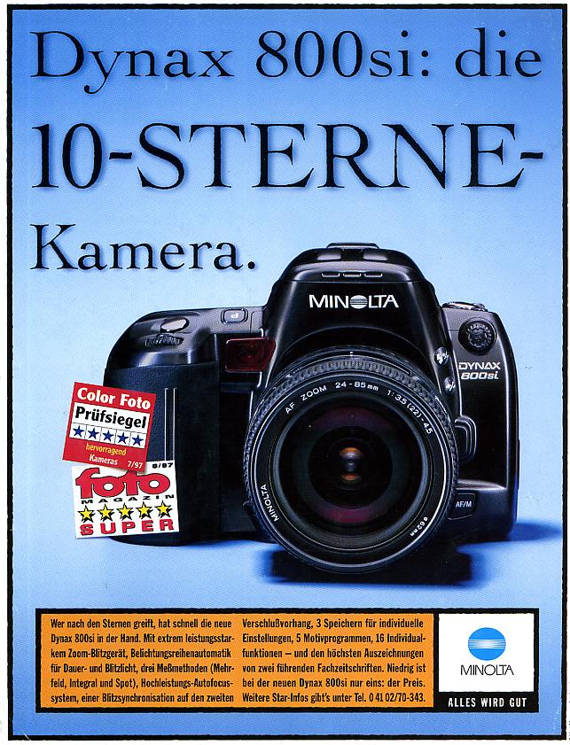 Minolta Dynax 800si