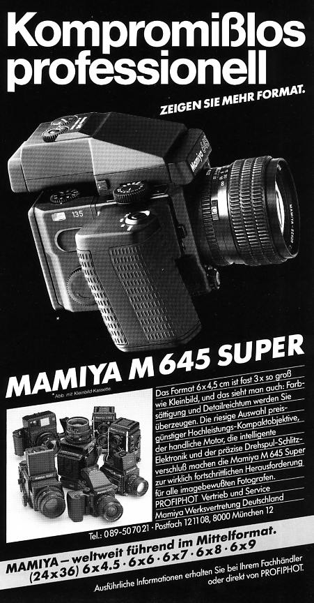 Mamiya 645 Super