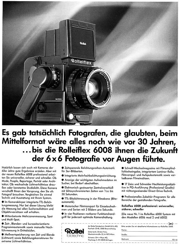 Rollei 6008 Professional