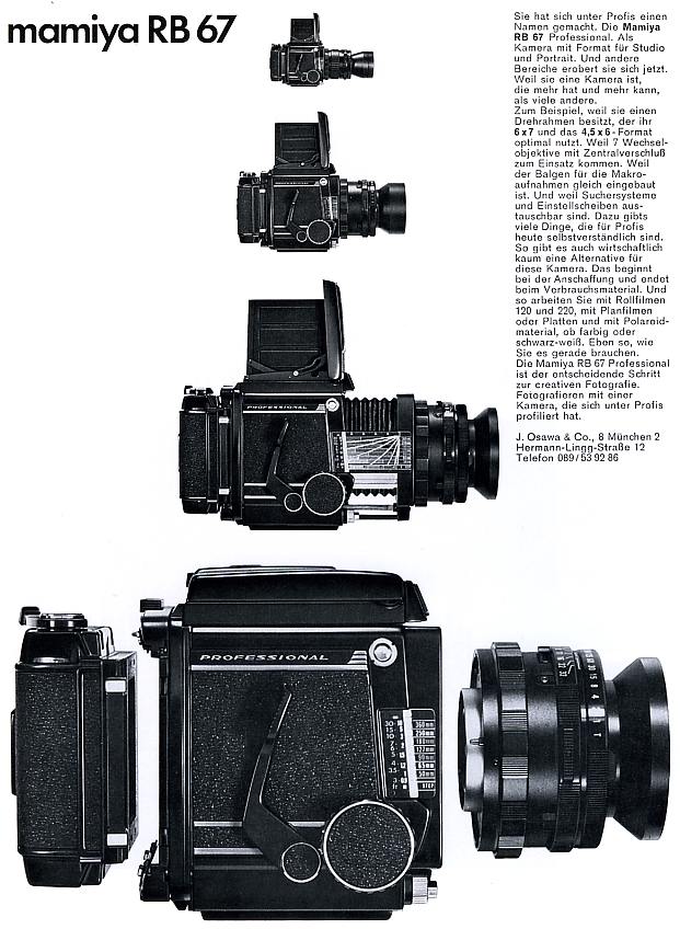 Mamiya RB 67 Professional