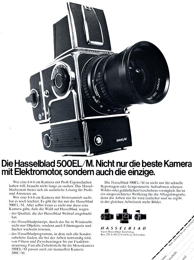 Hasselblad 500 ELM