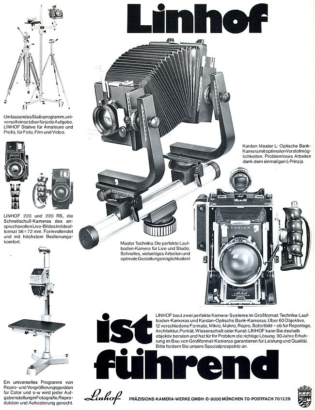 Linhof Kardan Master L 9x12