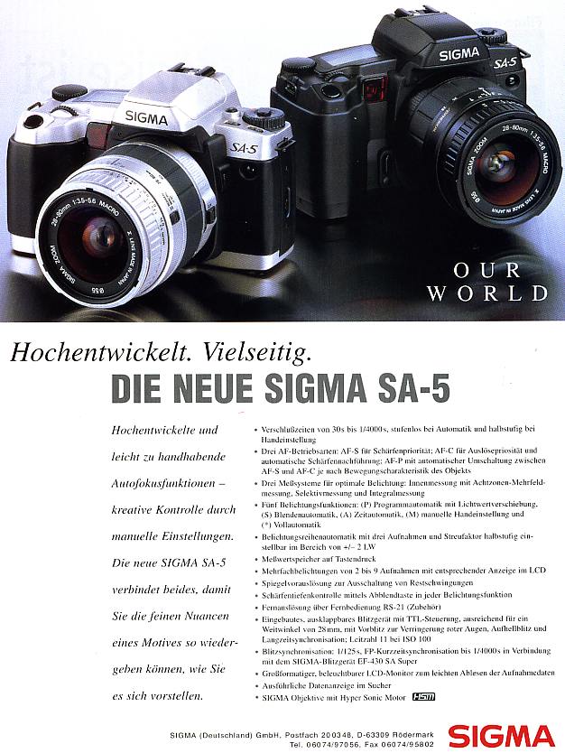 Sigma SA-5