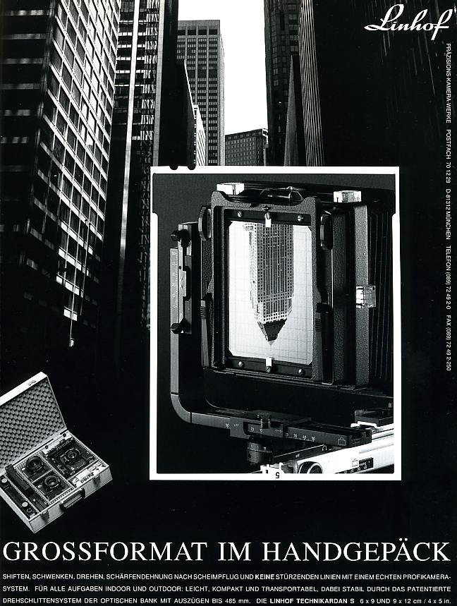 Linhof Technikardan S 9x12