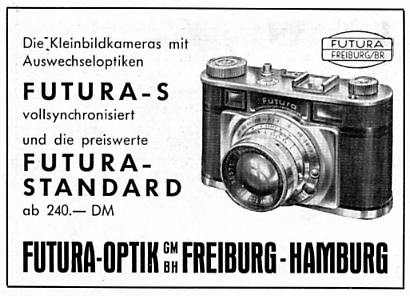 Futura Kamera Werk Standard Compur