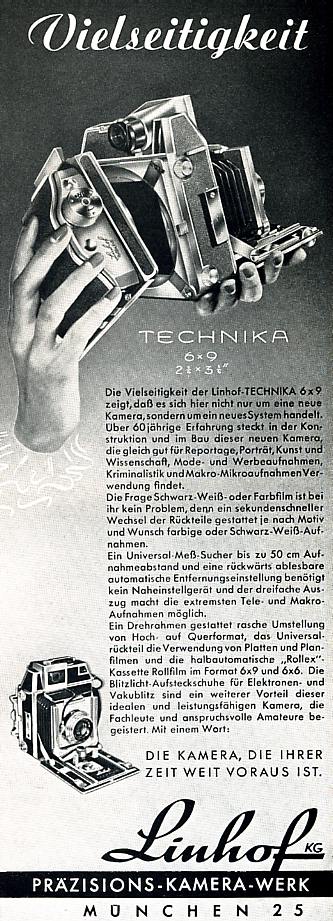 Linhof Technika III 6x9