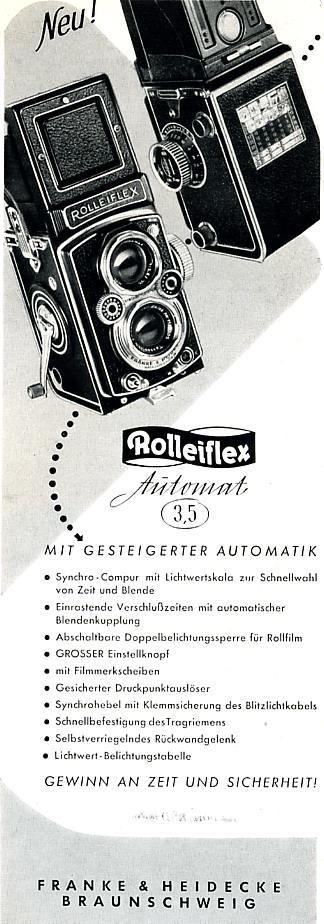 Rollei Rolleiflex Automat IV (MX-EVS)