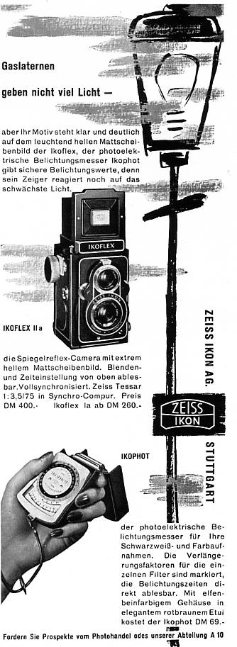 Zeiss Ikon Ikoflex IIa (855/16) 1952