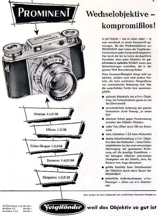 Voigtländer Prominent (1953)