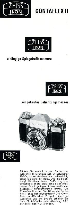 Zeiss Ikon Contaflex II (862/24)