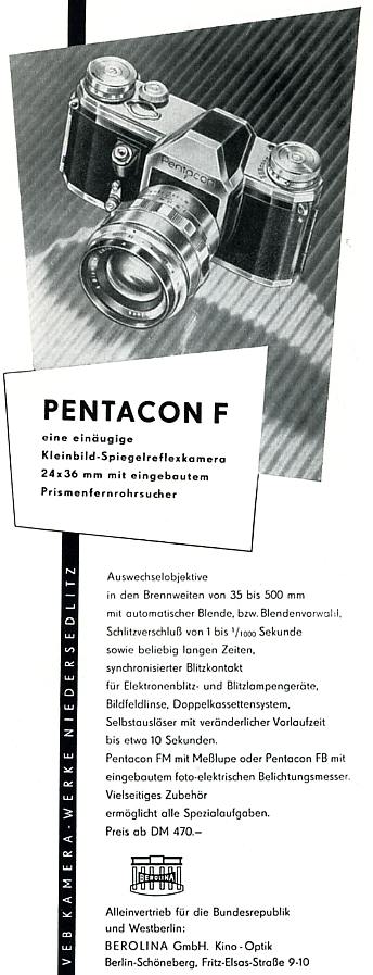 Pentacon F