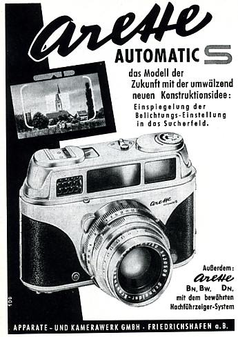 Apparate & Kamerabau Arette Automatic S