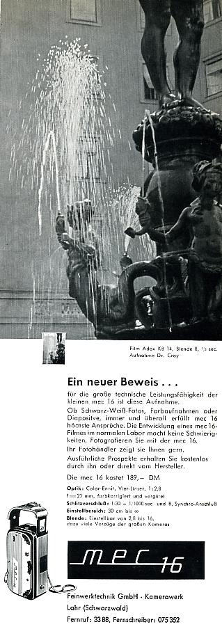 Feinwerktechnik Mec 16