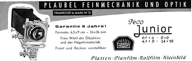 Plaubel Peco Junior 6x9