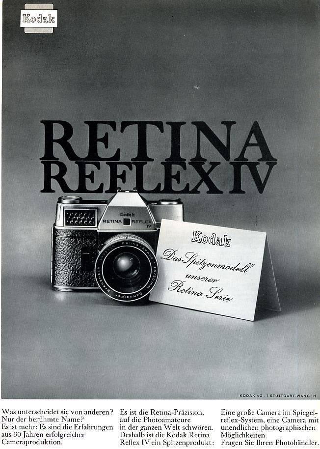 Kodak Retina Reflex IV (Typ 051)