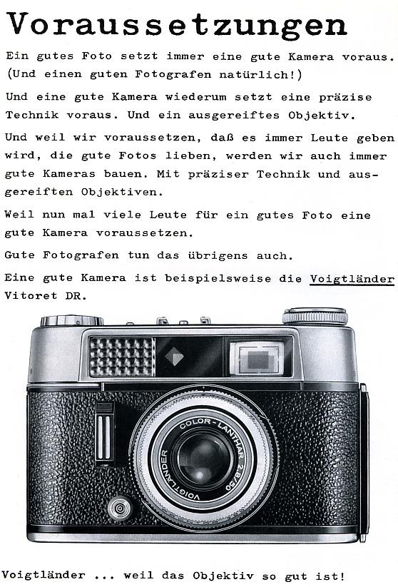 Voigtländer Vitoret DR