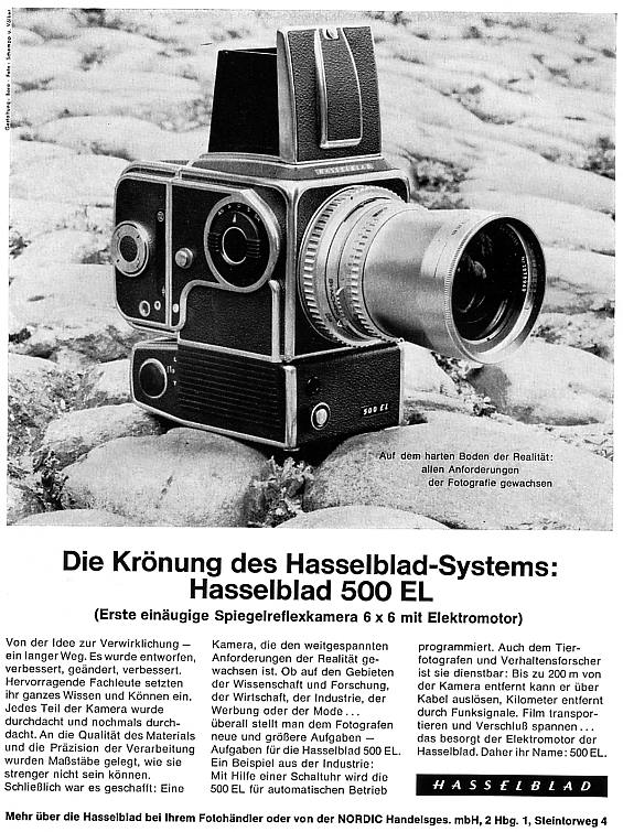 Hasselblad 500 EL