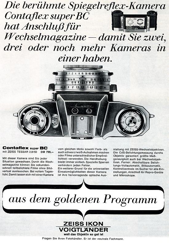 Zeiss Ikon Contaflex Super BC