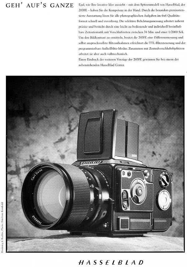 Hasselblad 203 FE