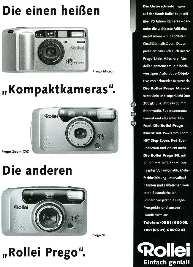 Rollei Prego Micron AF