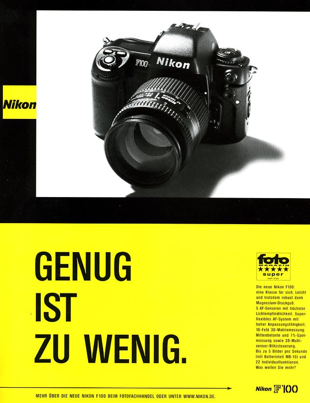 Nikon F100