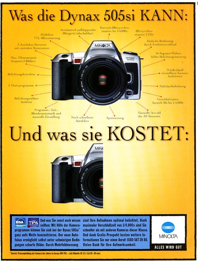 Minolta Dynax 505si