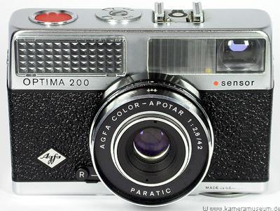 Agfa Optima 200 sensor