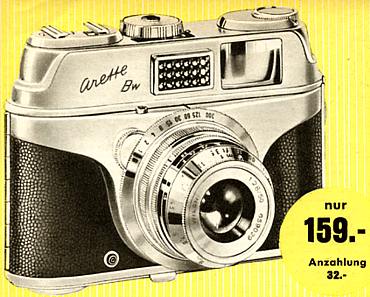 Apparate & Kamerabau Arette BW (1959)